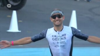 Jelle Geens wint T100-triatlon in Las Vegas