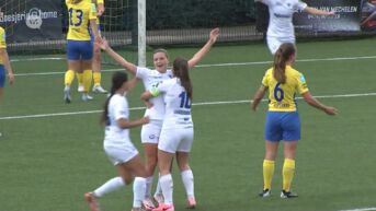 KRC Genk Ladies verslaan Westerlo en pakken 9 op 9