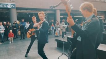 Station Antwerpen-Centraal gaat los op Bach met Limburgse band Floris and the Flames