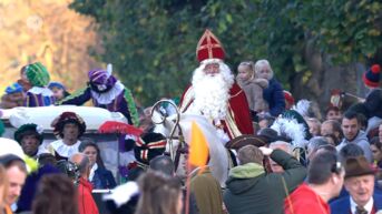 Sinterklaas neemt intrek in Sintpaleis