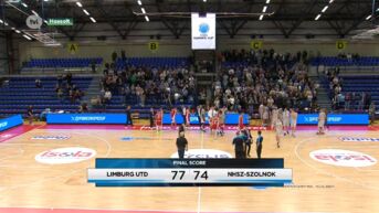 Limburg United haalt derde Europese overwinning ooit na spannende thriller