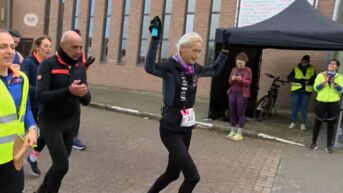 Hoeselt Runners steunen Hilde bij haar 357ste marathon dit jaar