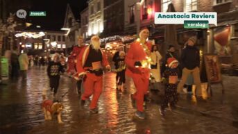 Eerste kerstcorrida in Hasselt lokt 700 deelnemers