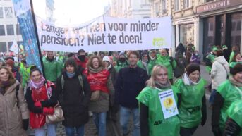 5.000 Limburgse leerkrachten staken in Brussel: 