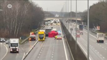 Eén dode en twee gewonden bij vier ongevallen op E314 tussen Lummen en Genk