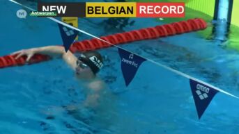 Roos Vanotterdijk zwemt naar nieuw Belgisch record op 100m rugslag