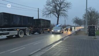 Voetganger aangereden door vrachtwagen in Kortessem