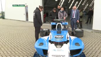 Eerste autonome racewagen aangekomen op DronePort Sint-Truiden: 