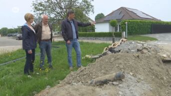 Kortessem vreest overstromingen na slordige rioleringswerken