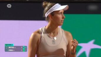 Elise Mertens wipt nummer 4 van de wereld Pegula in Rome