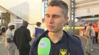 Opluchting bij Kanaries na redding in Guldensporenstadion