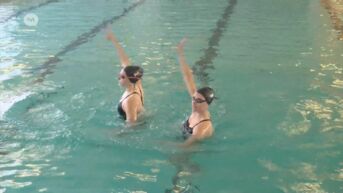 Julie Cooninx & Lara Drijkoningen klaar voor EK synchroonzwemmen