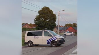 Schaffensesteenweg in Paal tijdje afgesloten, politie arresteert man