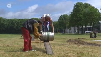 Limburgs kampioenschap biertonrollen in Bree staat in het teken van het goede doel