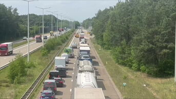 Ongeval op E314 zorgt voor lange file in Genk