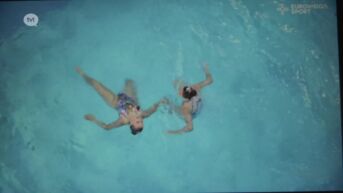 Eerste EK synchroonzwemmen doet Lara & Julie dromen van meer