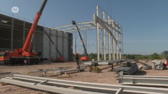 Eerste steenlegging recyclagefabriek Lommel
