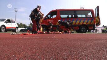 Rampoefening in Tongeren simuleert instorting dak monumentale tribune