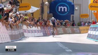 Riemstenaar Jonathan Vervenne pakt ritwinst en leiderstrui in Giro Next Gen