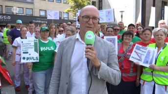 Werknemers Jessa Ziekenhuis voeren actie nadat ze minder vakantiegeld kregen