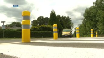 Gele paaltjes zorgen voor gemengde reacties in Genk