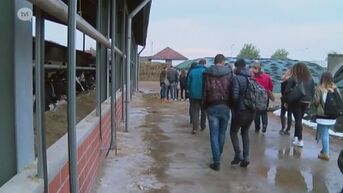 Hotelschool Hasselt bezoekt landbouwers