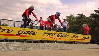 Wereldtop BMX traint in Zolder