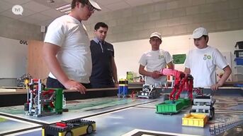 Leerlingen Lucerna College Houthalen-Helchteren met robot naar VS