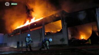 Enorme ravage na brand bij Elka in Bilzen