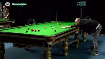 Luca Brecel naar laatste voorronde op het WK snooker