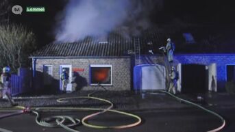 Huis in Lommel onbewoonbaar door zware brand