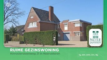 Ruime gezinswoning in Neeroeteren