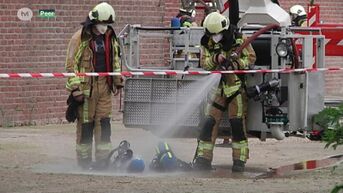 Brand zorgt voor asbestgevaar in Peer, woningen ontruimd