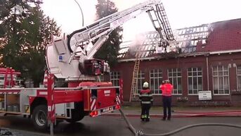 Zware brand in school Munsterbilzen