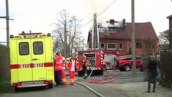 Inwoner gewond bij woningbrand in Hasselt