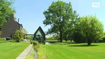 Een idyllische tuin