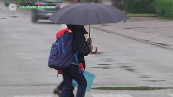 Opnieuw hevige regenval in heel Limburg