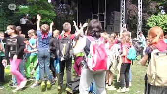 Leerlingen feesten op het Your'in Festival