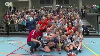 Dames van Hubo Initia Hasselt vieren 12de titel in de clubgeschiedenis