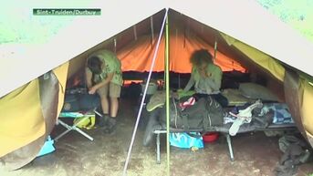Het leven op kamp (deel 5): Scouts Sint-Trudo op kamp nabij de Ourthe