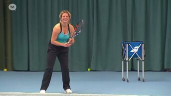 Zo zag u Kim Clijsters nog nooit