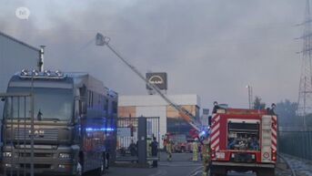 Brand in garage in Beringen zorgt voor file op E313