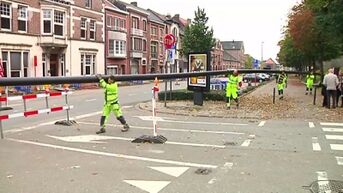 Chaos in centrum Tongeren door wegenwerken