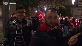 Erdogan-aanhangers vieren in Beringen en Heusden-Zolder
