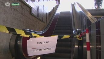 Station Hasselt hangt aan elkaar met spuug en behang