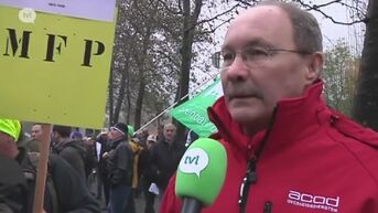 Betoging militairen: