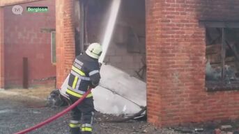 Garage brandt uit in Borgloon