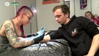 Tattoeëerders vestigen wereldrecord in Hasselt