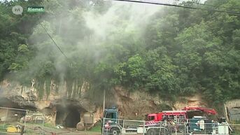 Brand in grotten van Kanne kan wekenlang blijven woeden