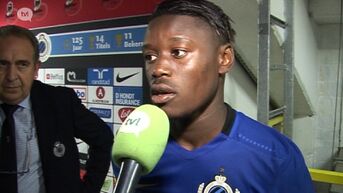 Ex-Racing Genkspeler Anthony Limbombe op dreef bij Club Brugge